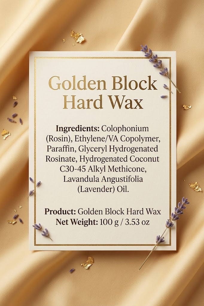 Ice Cream Hard Wax Bar 100g – Stripless Hard Wax for Face & Body | 10 Scents