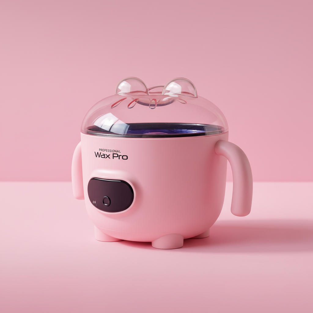 Side view pink background
